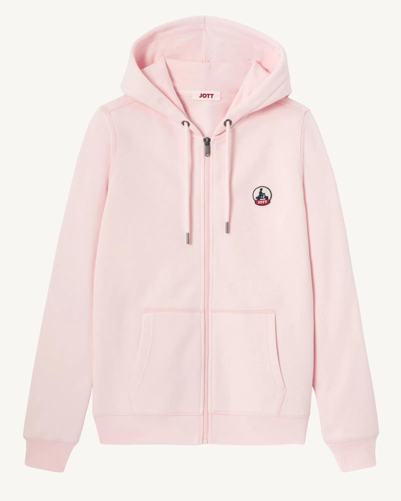 Cheap JOTT Sweat A Capuche Femme En Coton Biologique Rose Clair Oaxaca 463 Soft Pink