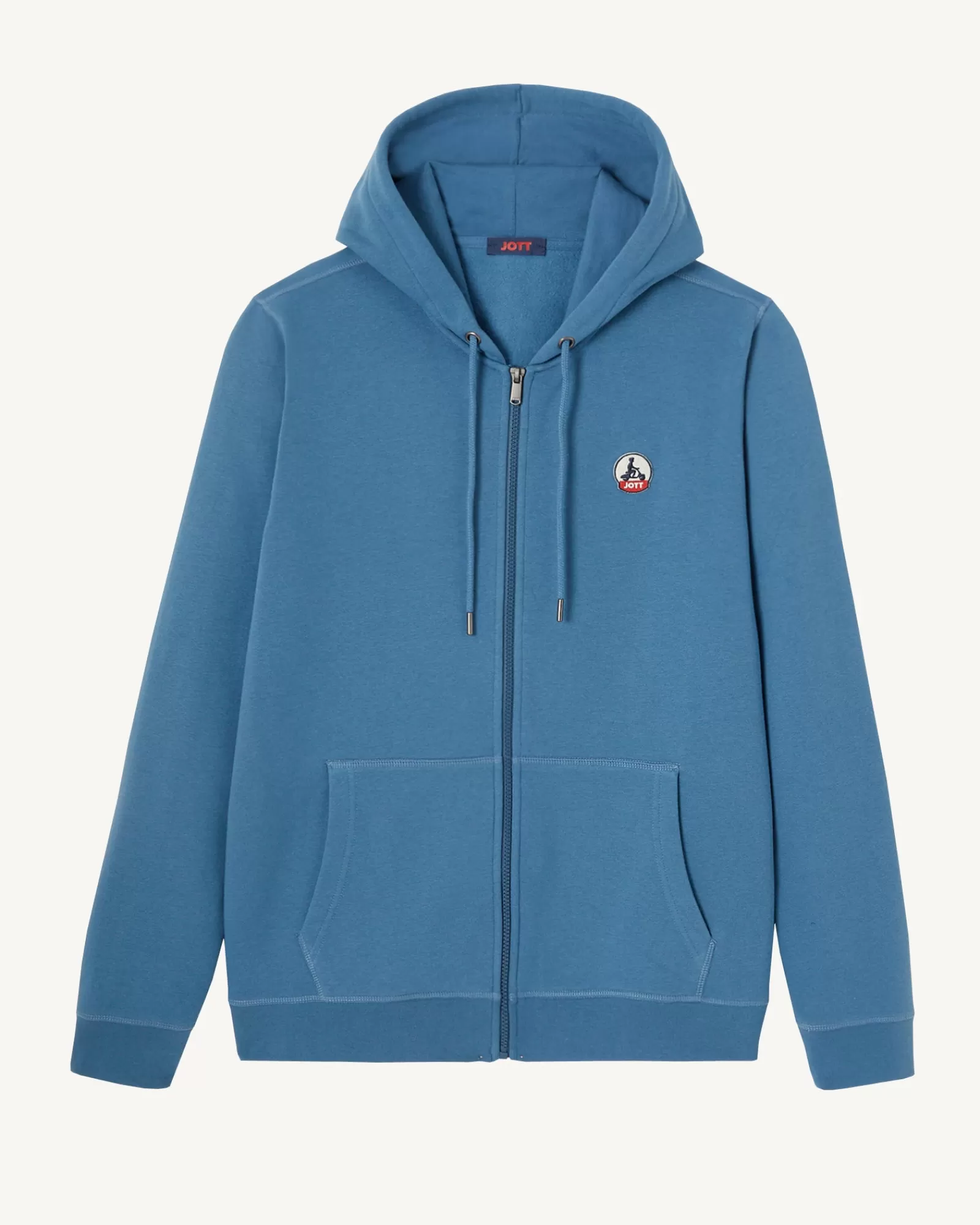 Outlet JOTT Sweat A Capuche Homme En Coton Biologique Bleu Jeans Mexico 140 Blue Jeans