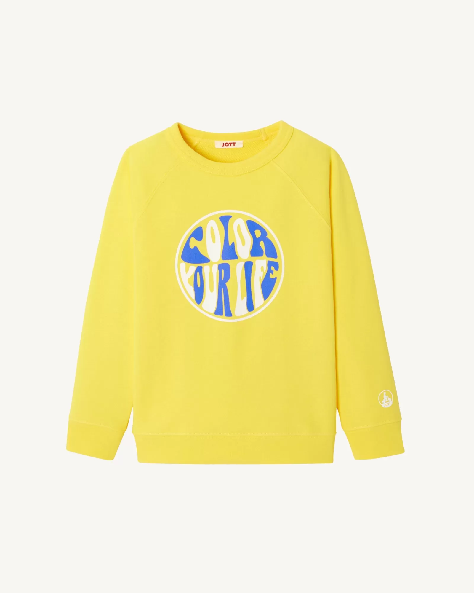 Outlet JOTT Sweat En Coton Biologique Citron Enfant Catalan 631 Lemon