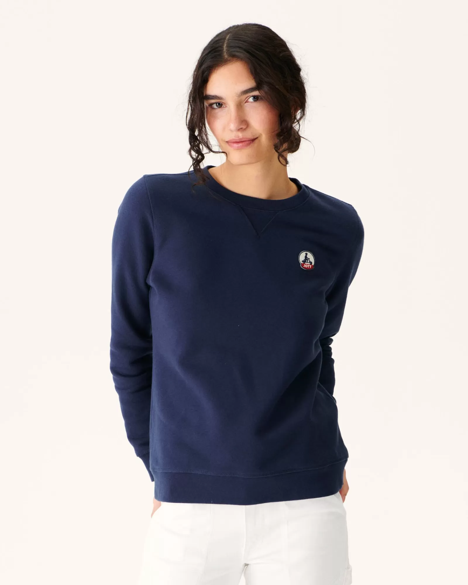 Best JOTT Sweat En Coton Biologique Marine Elvas 104 Navy