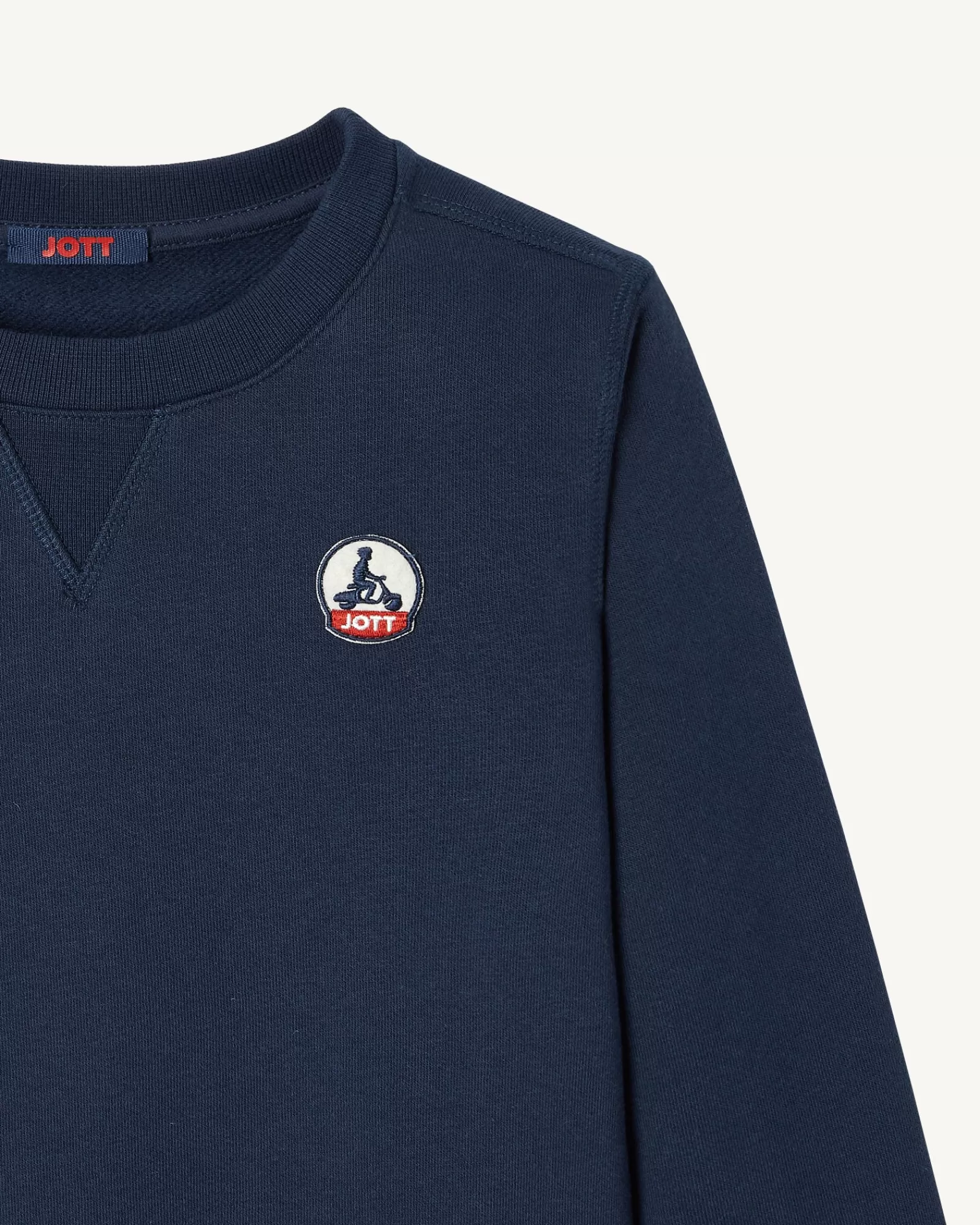 Best JOTT Sweat Enfant En Coton Biologique Marine Barcelos 104 Navy