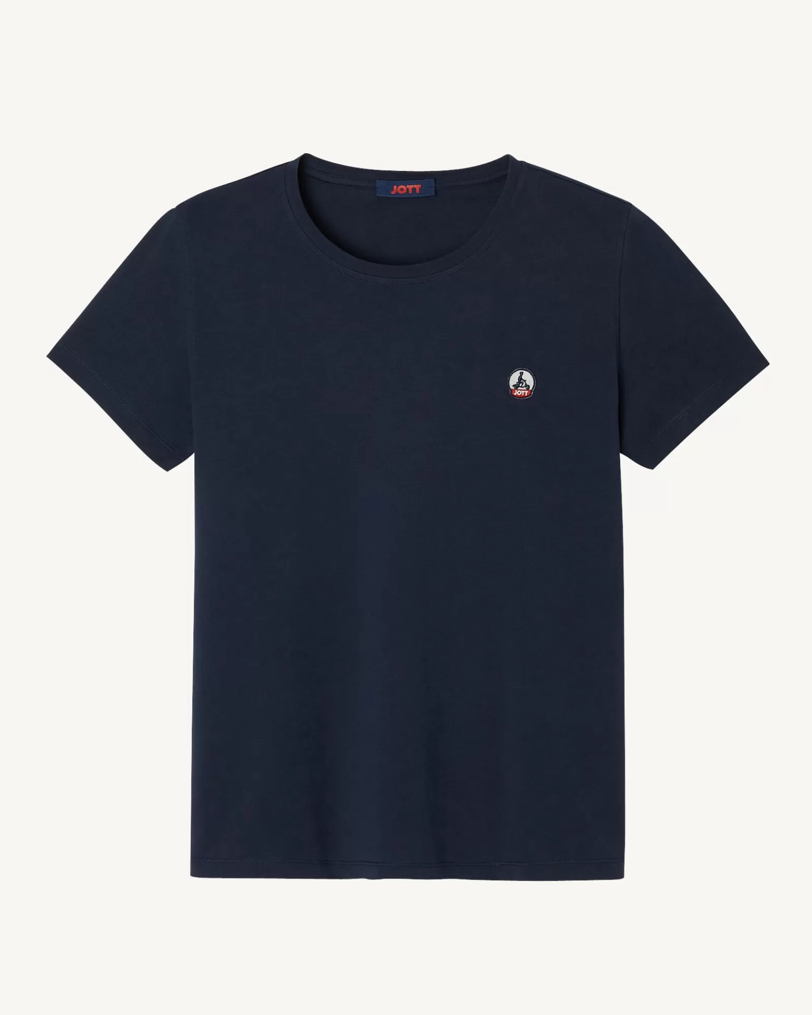 Hot JOTT T-Shirt A Col Rond Femme En Coton Biologique Marine Rosas 104 Navy