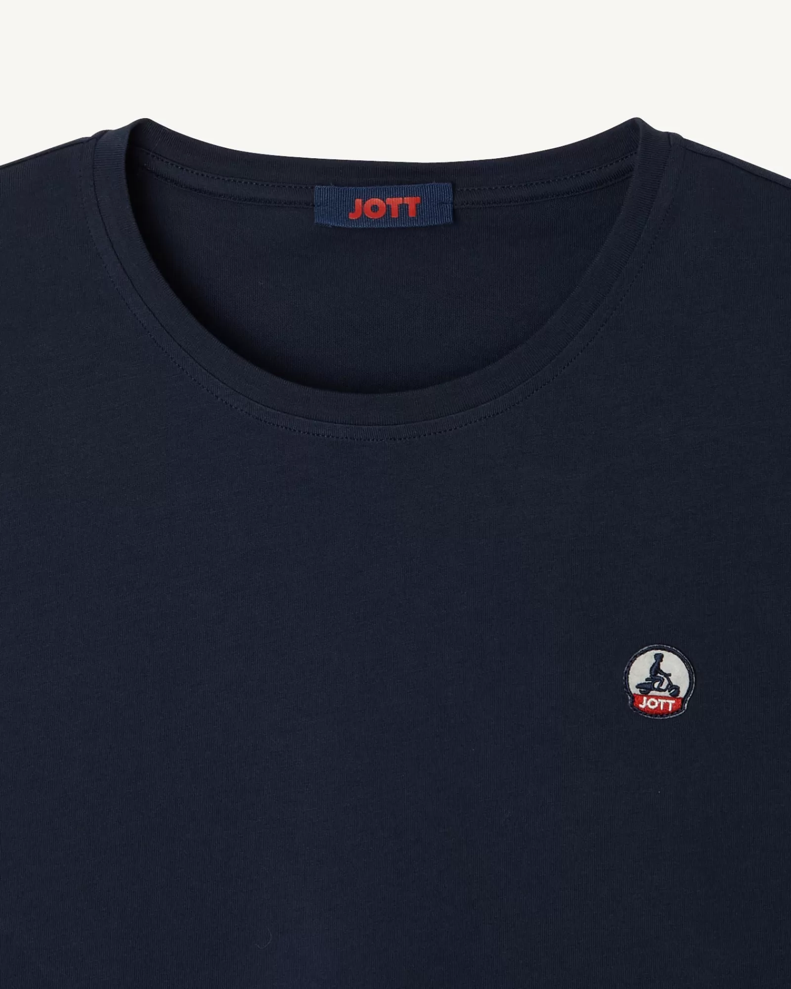 Hot JOTT T-Shirt A Col Rond Femme En Coton Biologique Marine Rosas 104 Navy