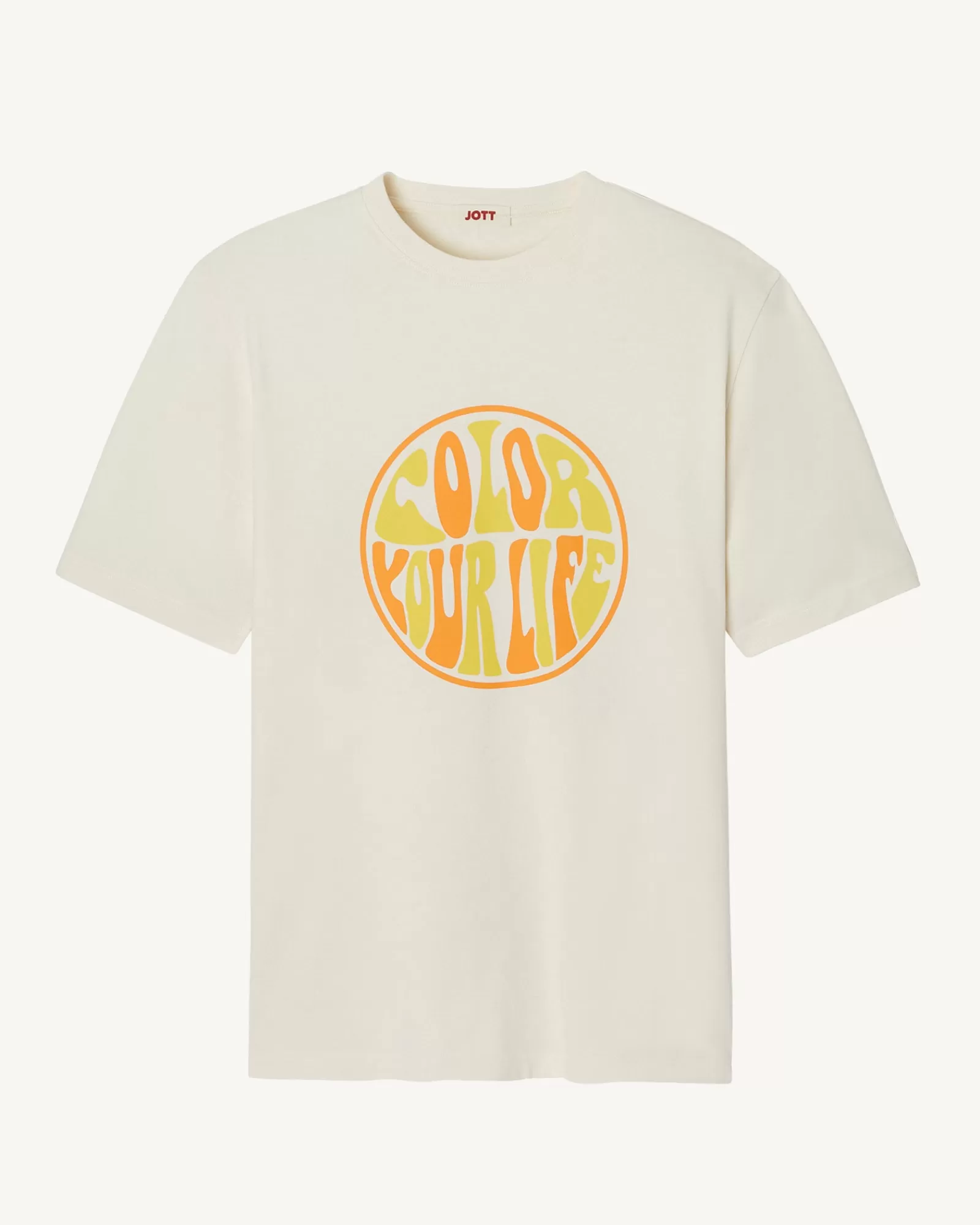 Sale JOTT T-Shirt Femme En Coton Biologique Ecru Adela 895 Off-White