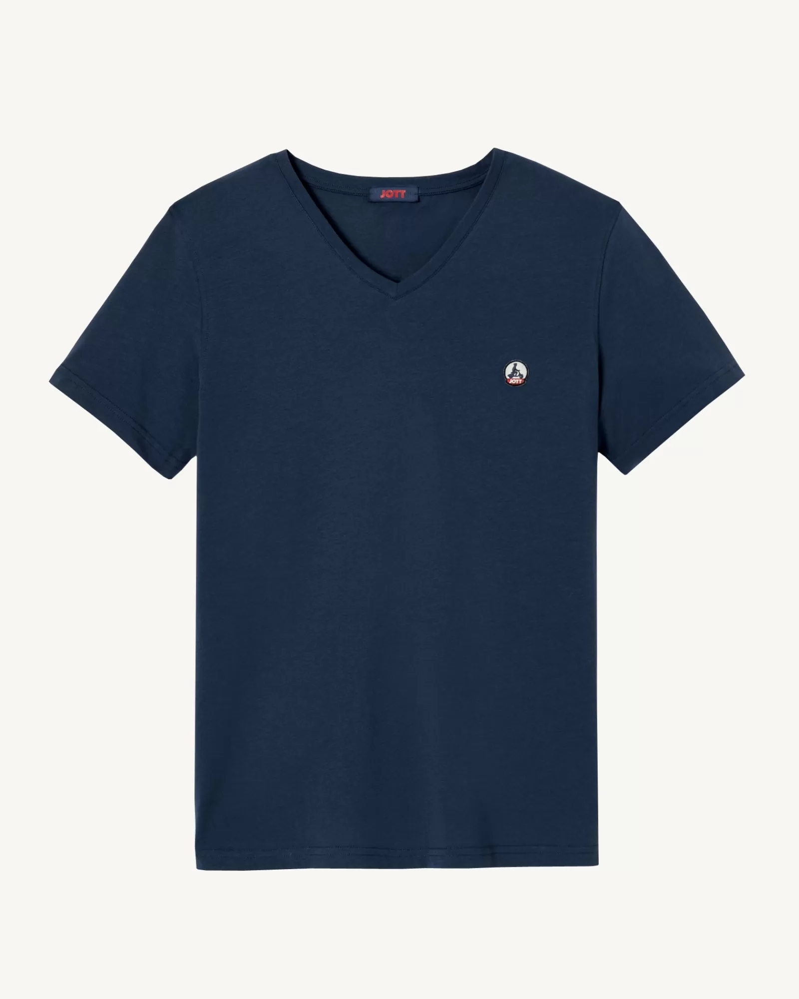 Shop JOTT T-Shirt Homme En Coton Biologique Marine Benito 104 Navy