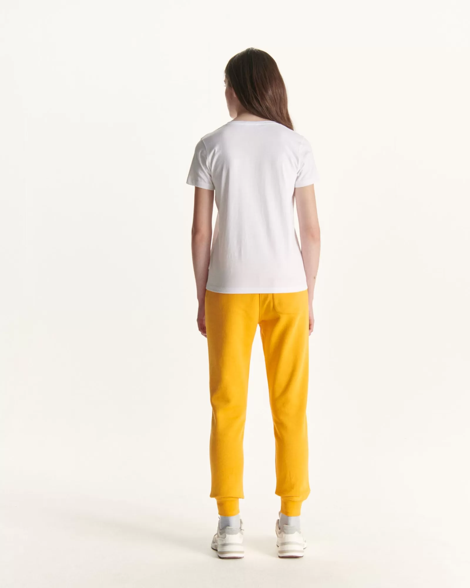 Best JOTT T-Shirt Uni Col V Femme En Coton Biologique Blanc Cancun 901 Blanc