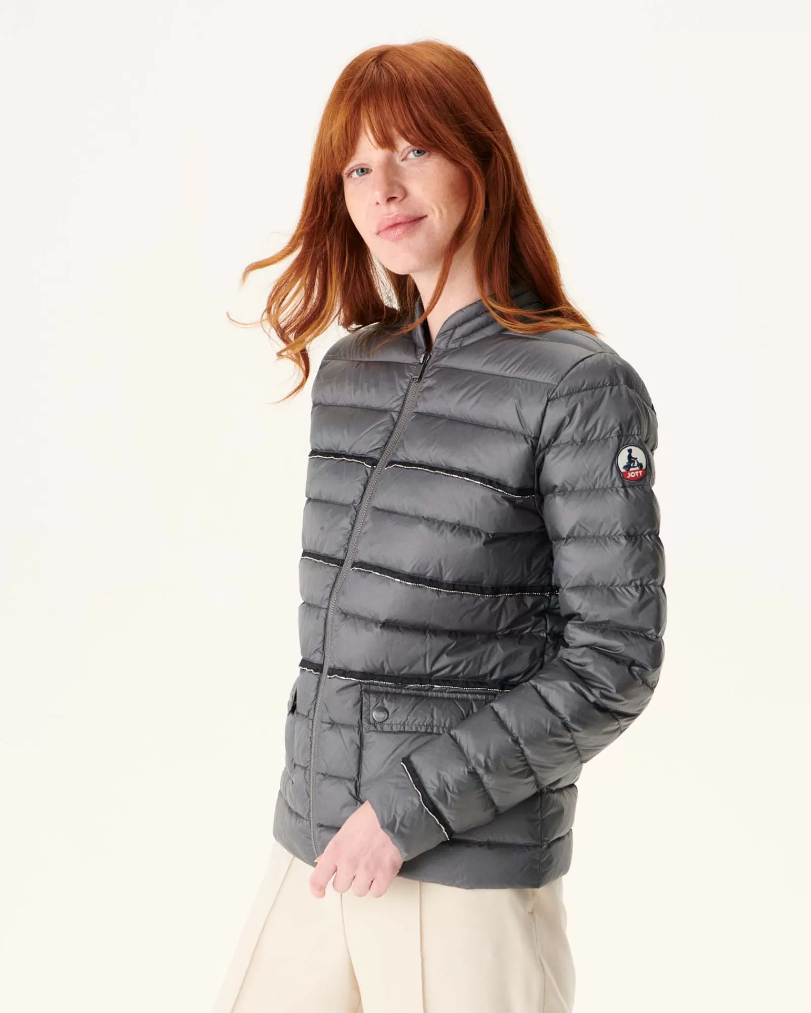 Online JOTT Veste Courte Legere Anthracite Andorra 504 Anthracite