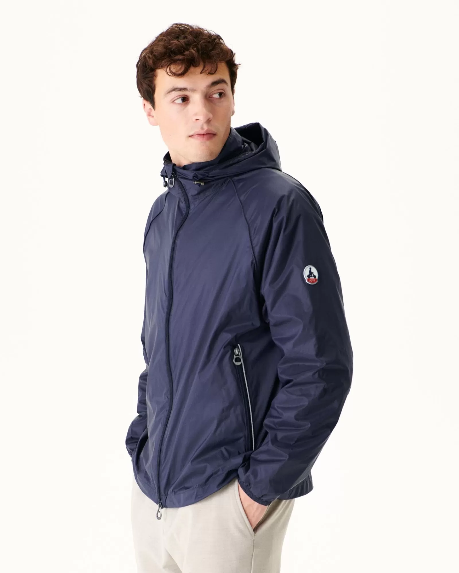 Sale JOTT Coupe-Vent A Capuche Marine Mistral 104 Navy