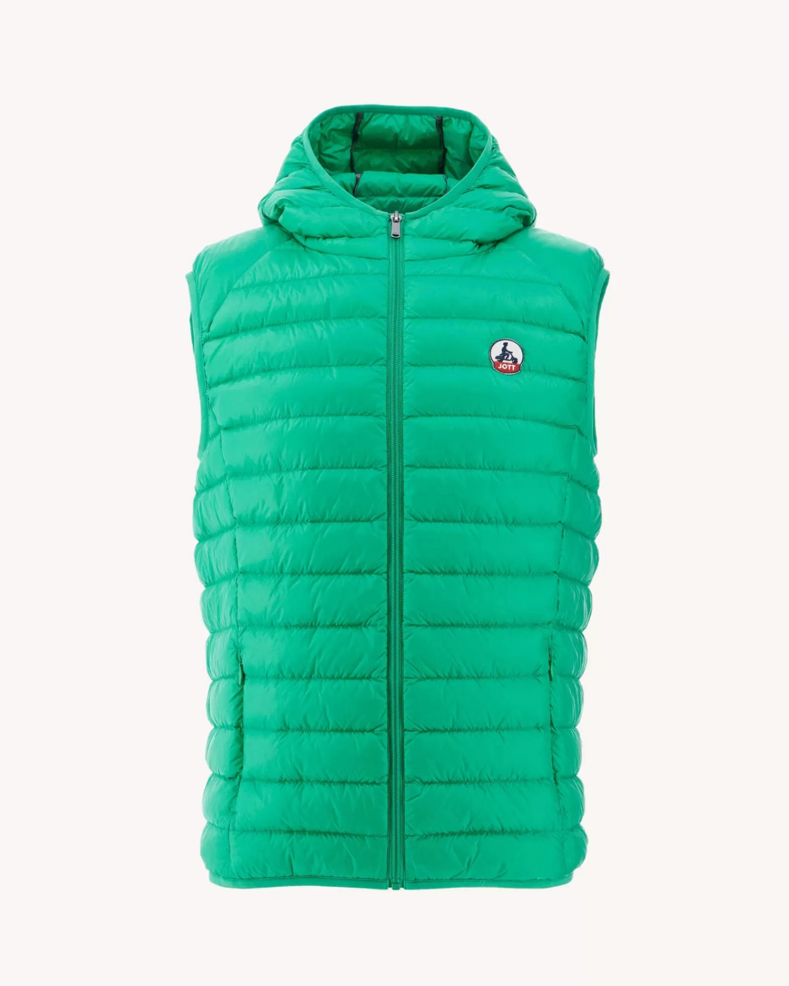 Best Sale JOTT Doudoune Sans Manches A Capuche Vert Pat 243 Poppy Green