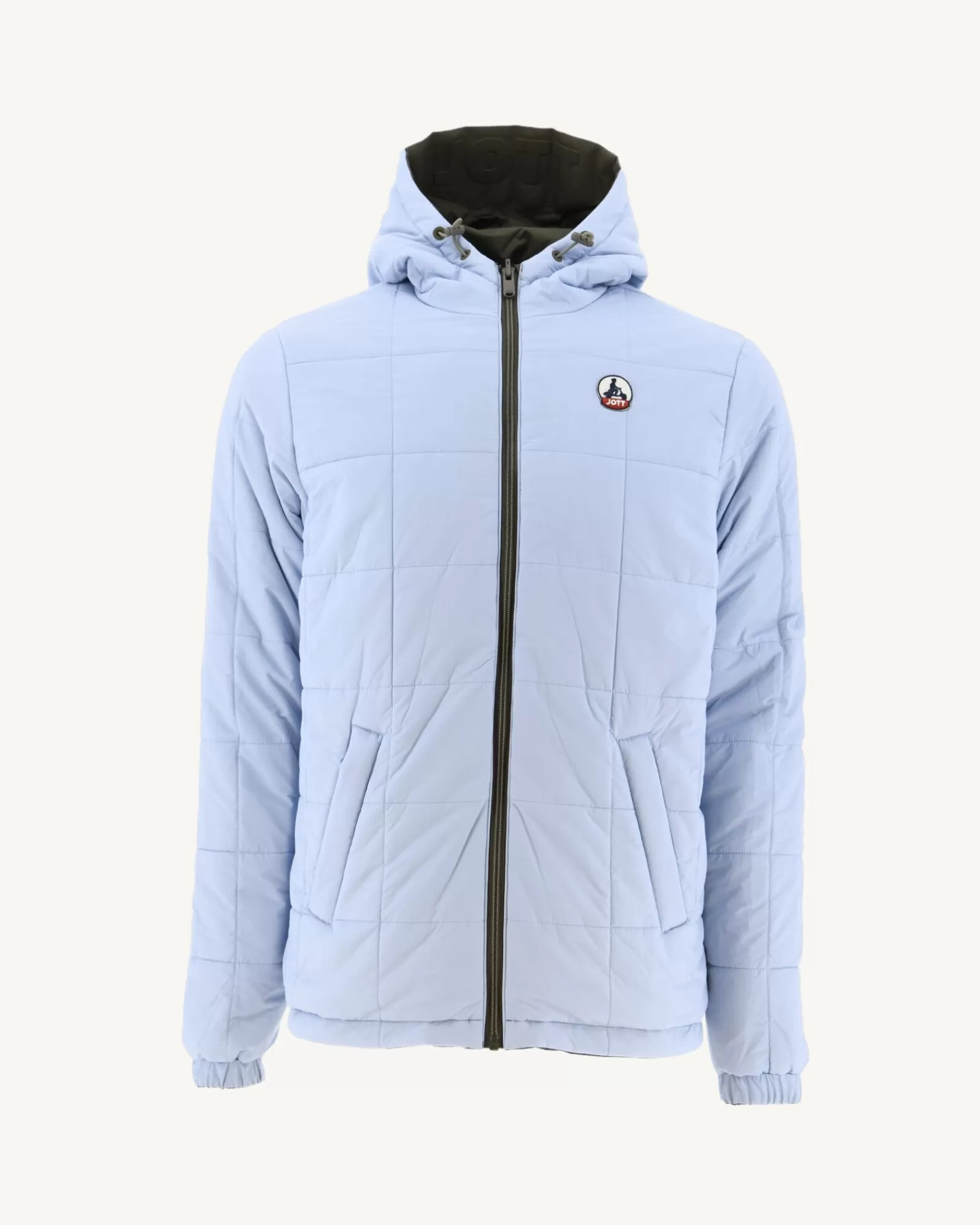 Hot JOTT Doudoune Ultralight Reversible A Capuche Army/Bleu Clair Vigo 2551 Army/Soft Blue