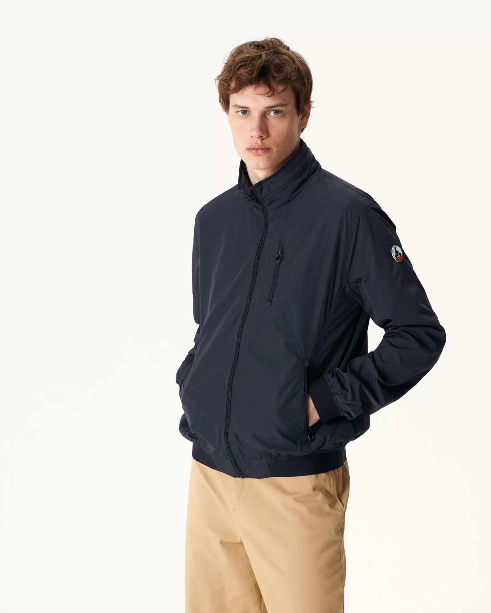 Hot JOTT Veste A Capuche Pochonnable Marine Oregon 104 Navy